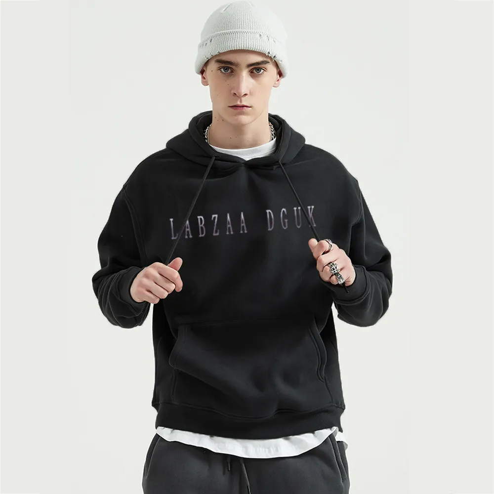 Street Oversize Rose Graphic Hoodie