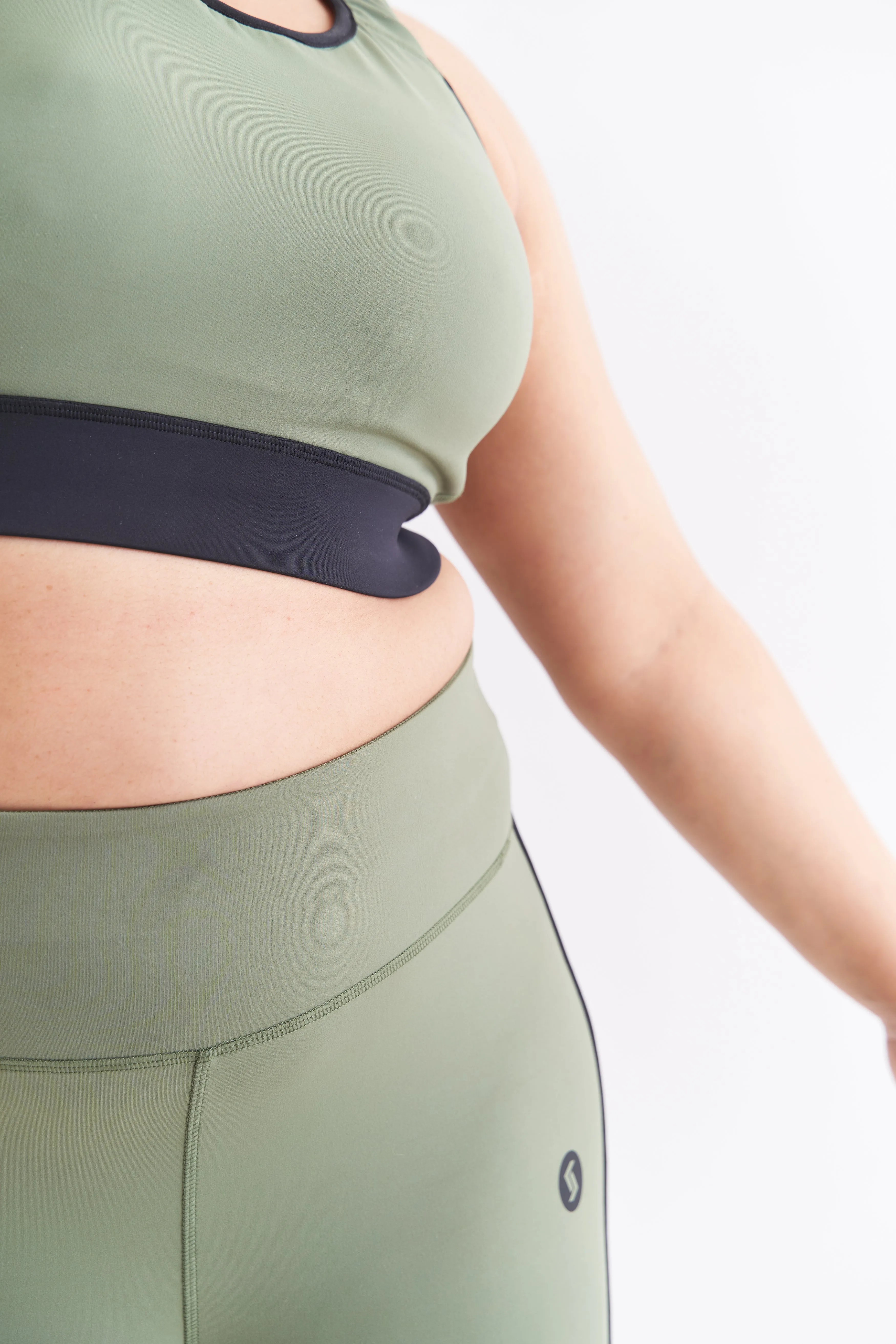 Studio Sports Bra: Olive