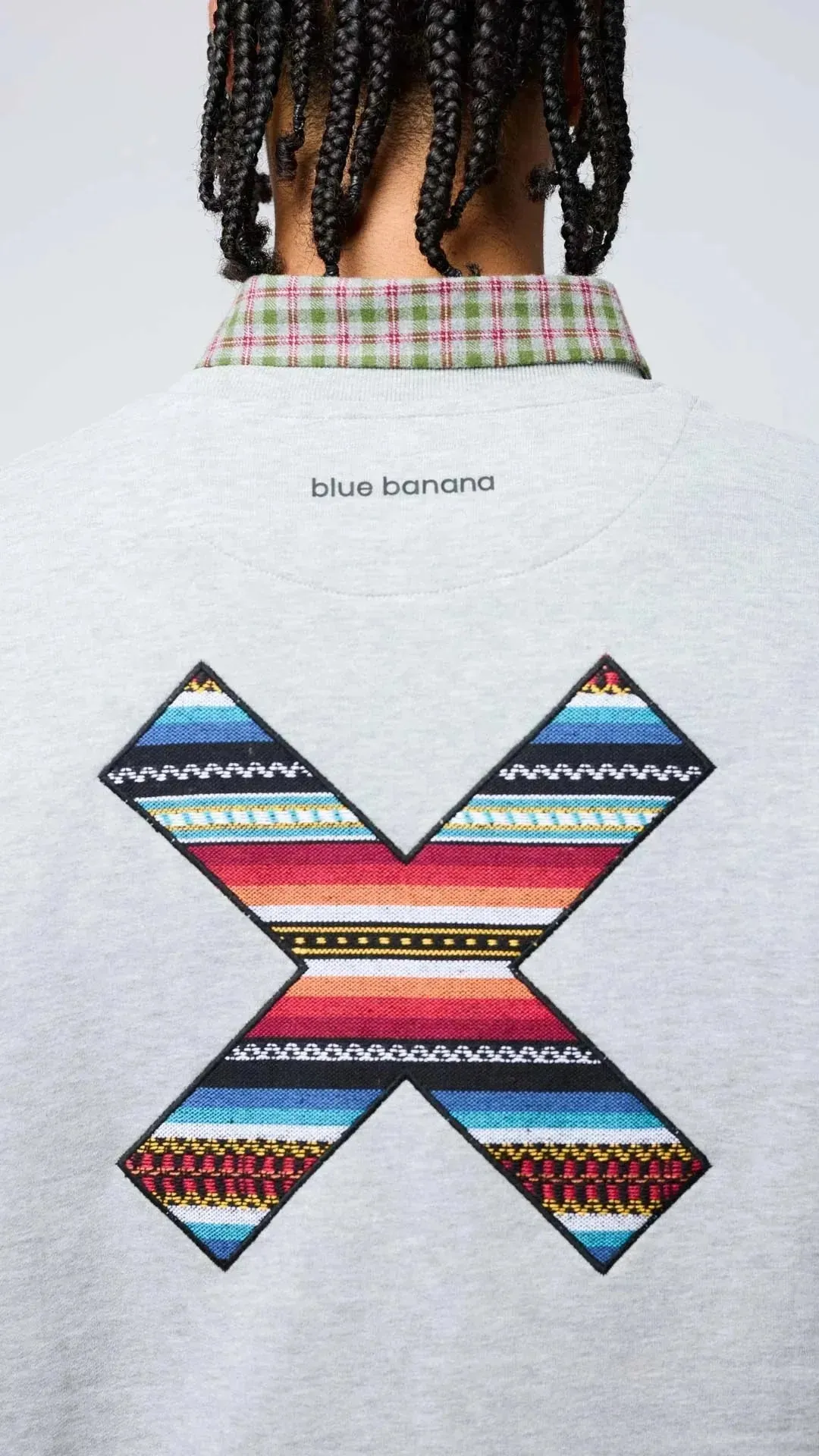 Sudadera BLUE BANANA Crew Classic Grey