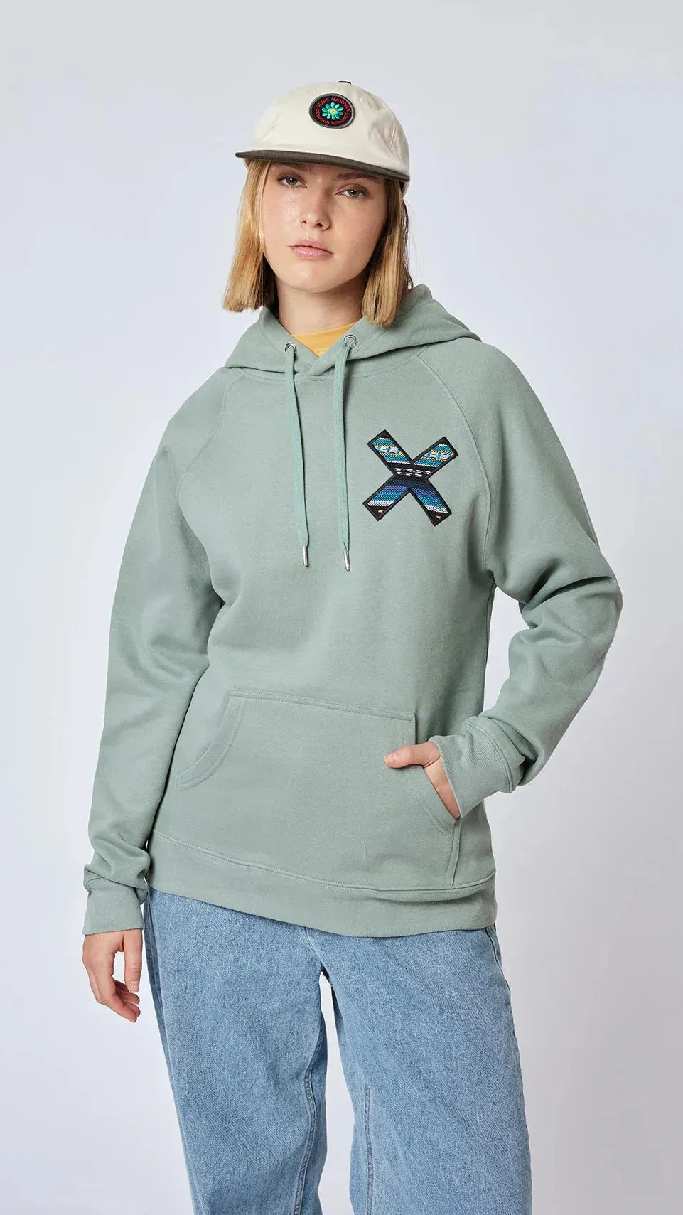 Sudadera BLUE BANANA Hoodie Classic Mint