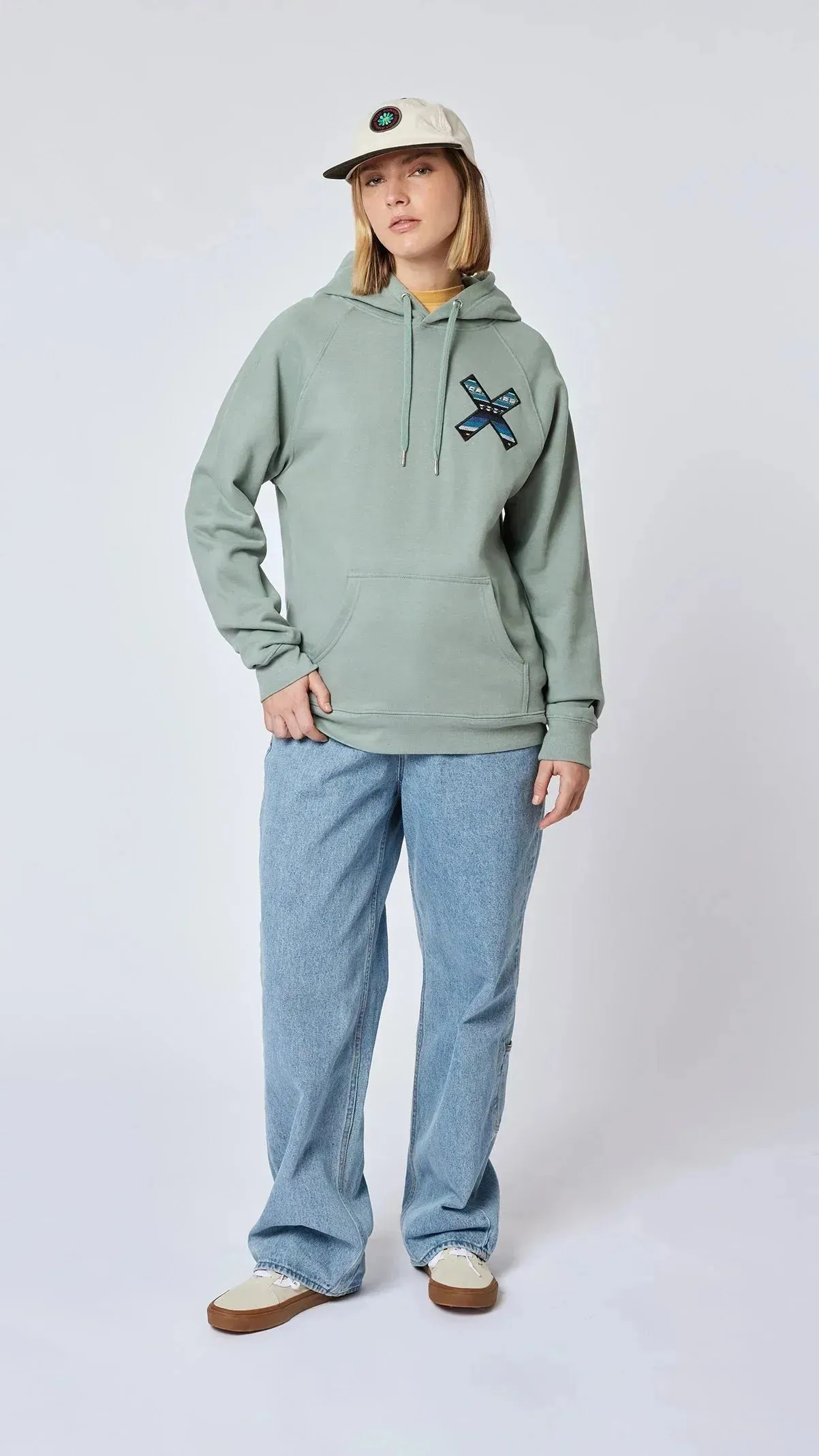 Sudadera BLUE BANANA Hoodie Classic Mint