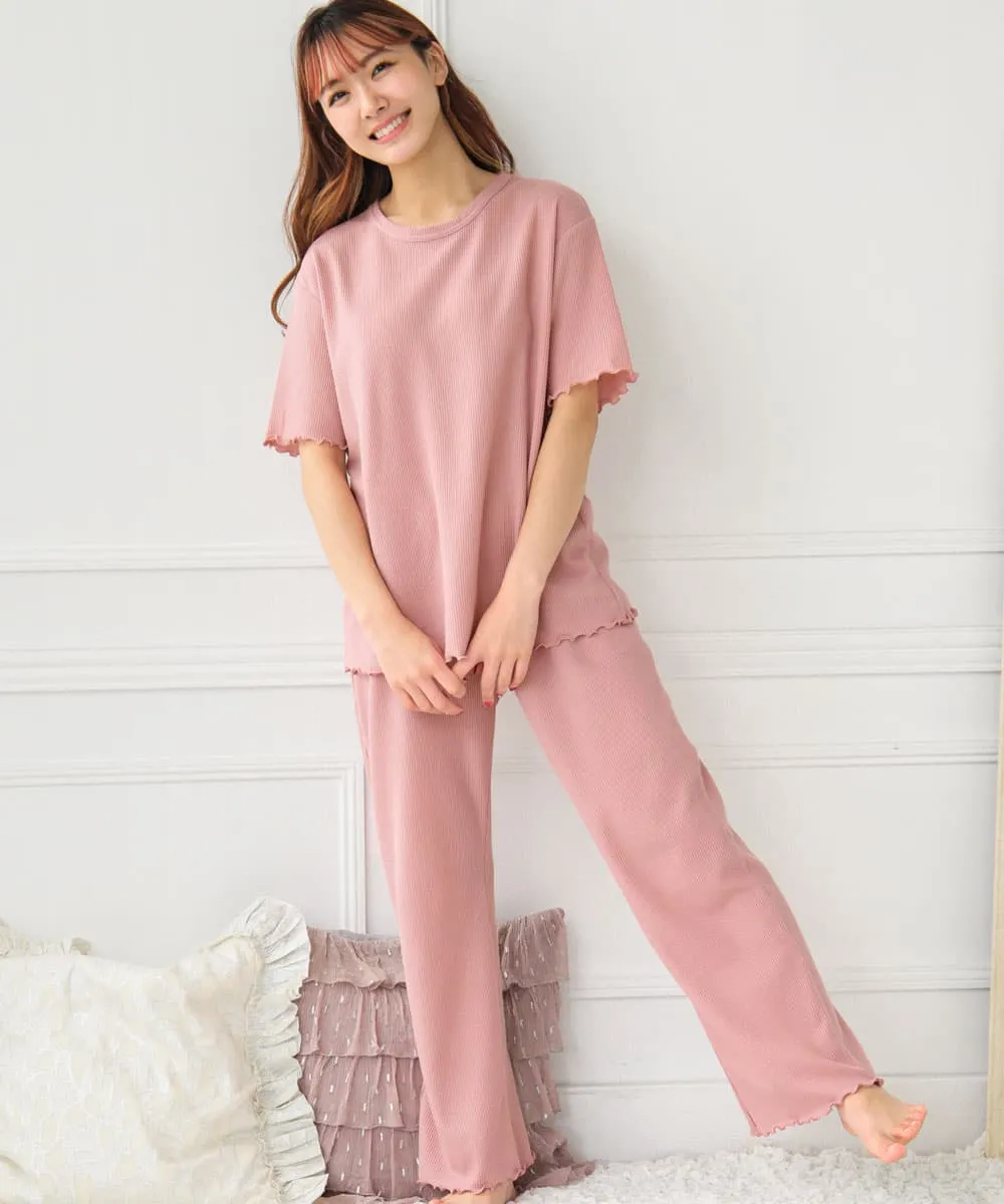 Summer Waffle with a Belly Warmer Top and Bottom set