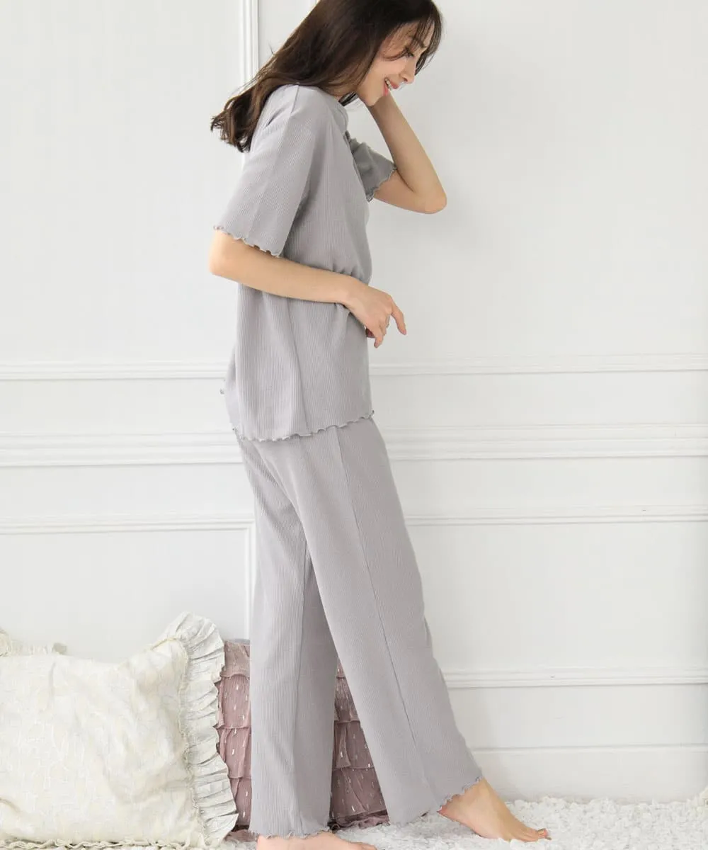 Summer Waffle with a Belly Warmer Top and Bottom set
