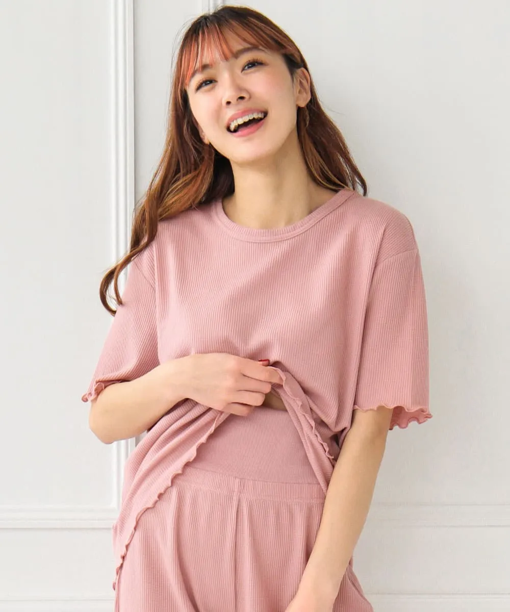 Summer Waffle with a Belly Warmer Top and Bottom set