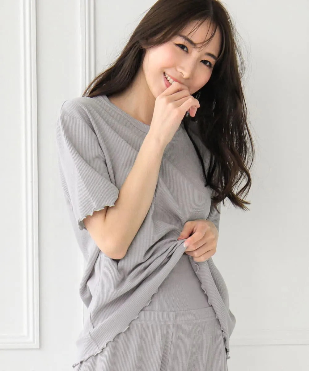 Summer Waffle with a Belly Warmer Top and Bottom set