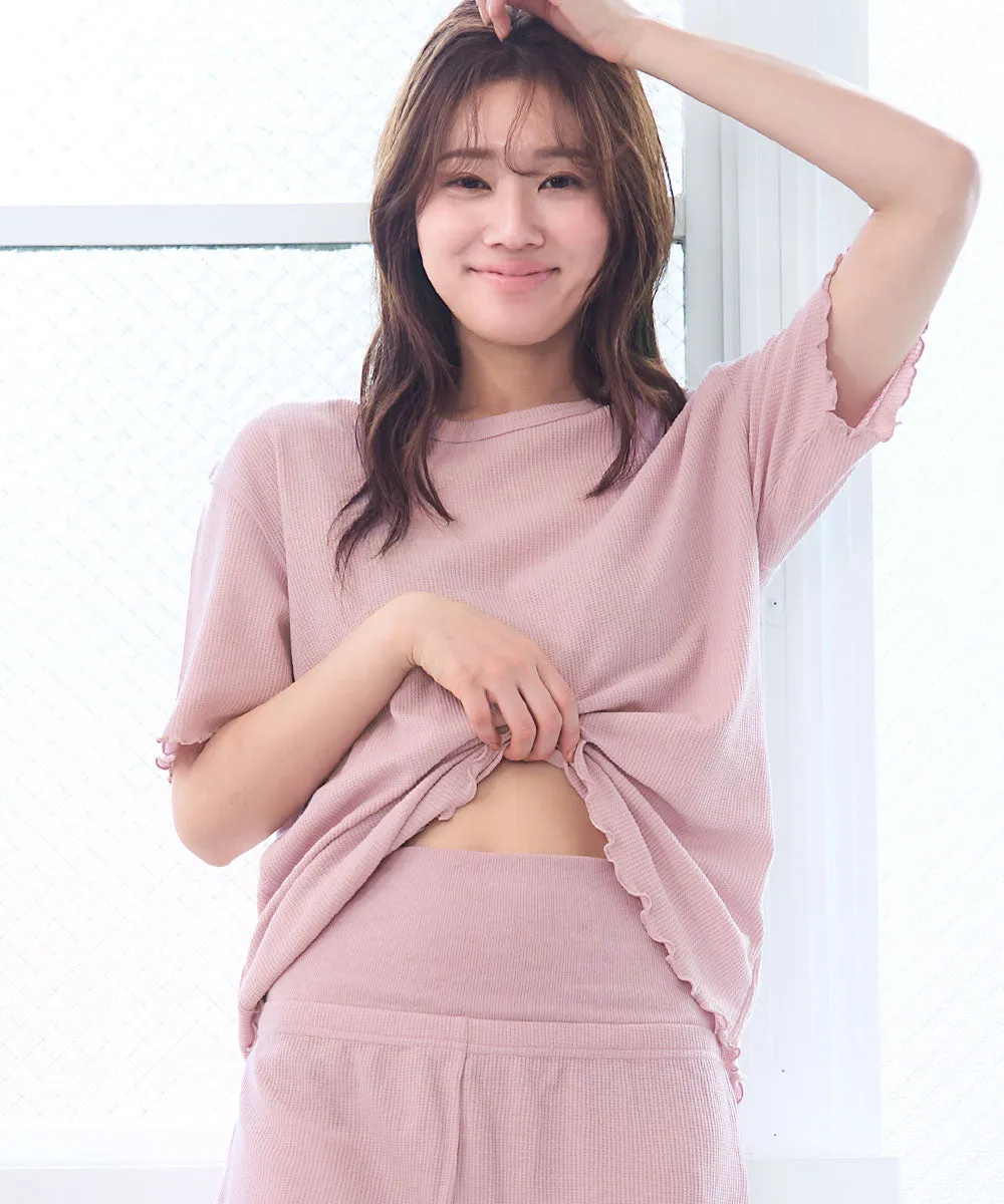 Summer Waffle with a Belly Warmer Top and Bottom set