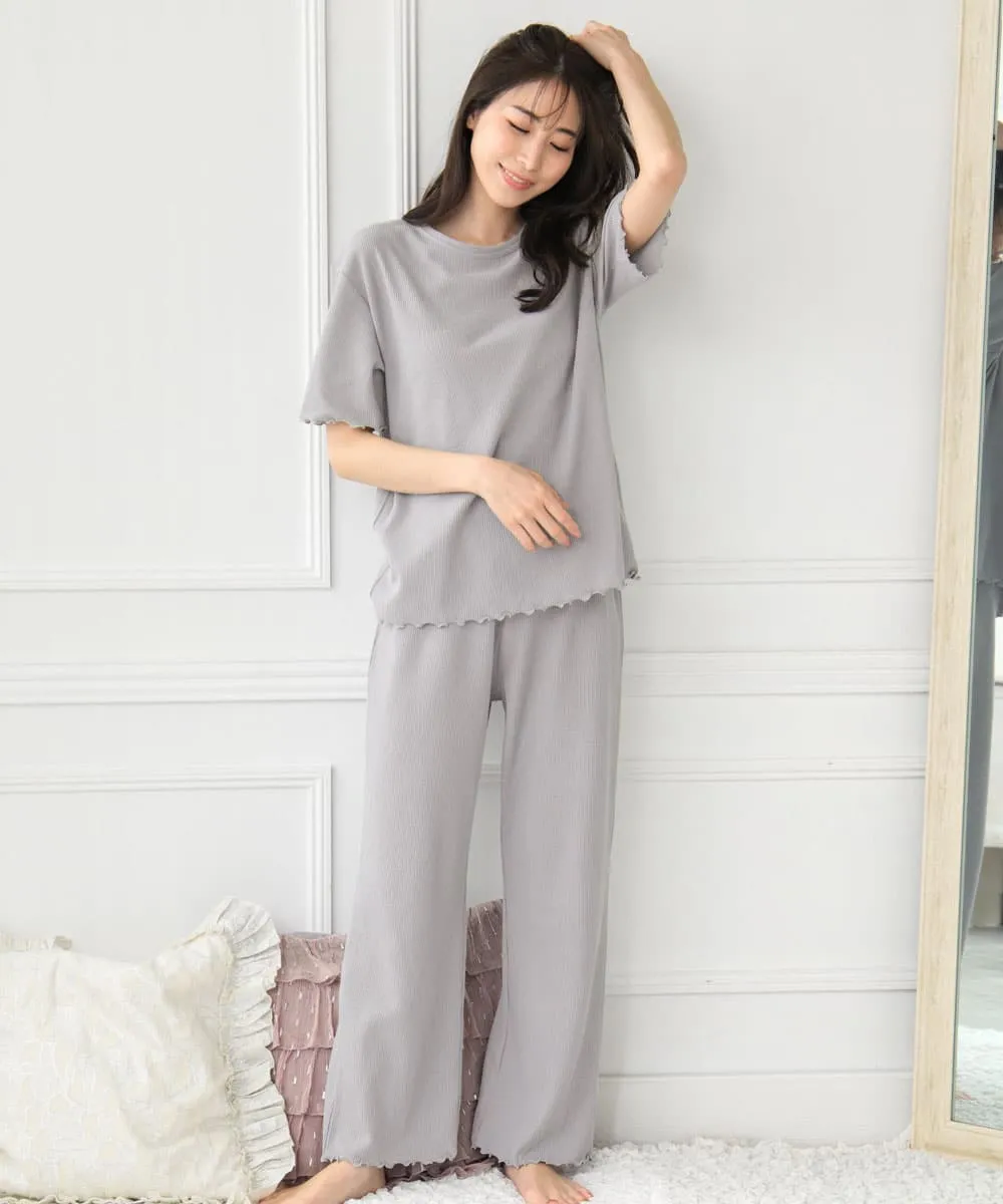 Summer Waffle with a Belly Warmer Top and Bottom set