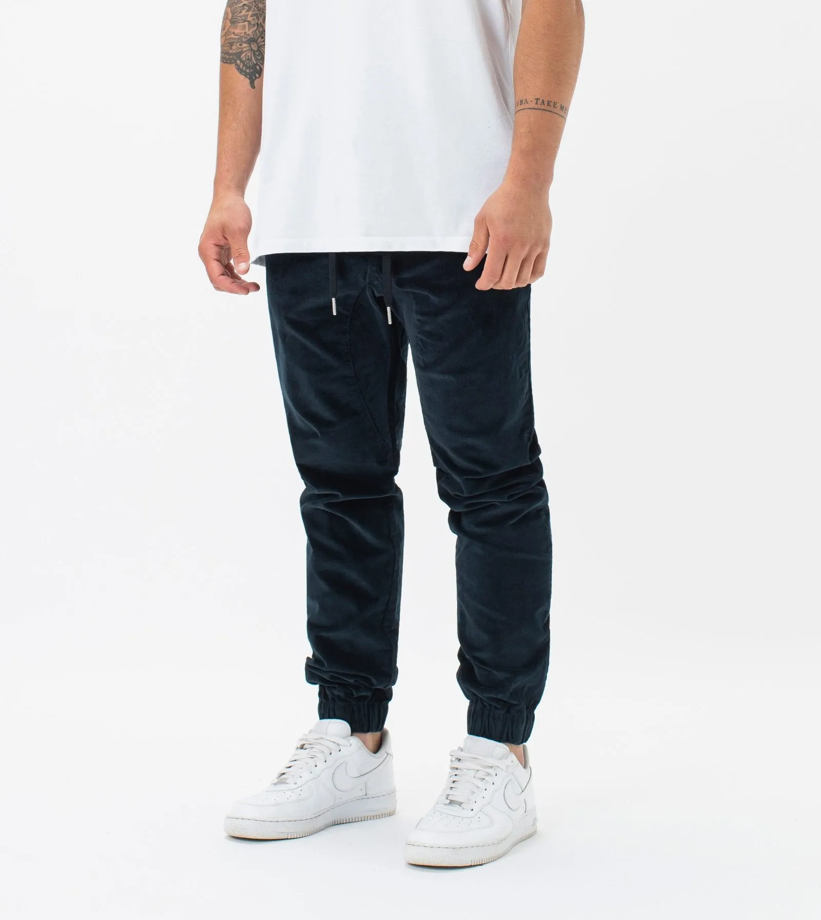 Sureshot Corduroy Jogger Ink Blue Pants