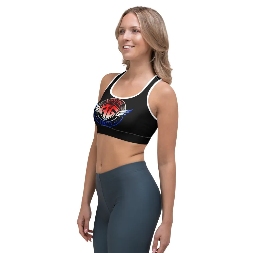 The A&G Air Force Patriot Sports bra
