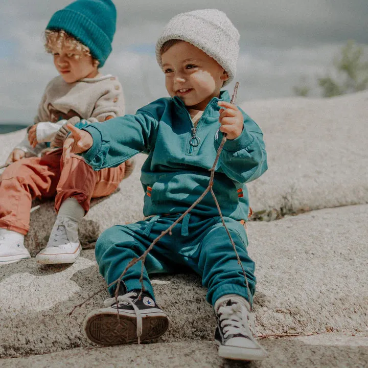The Aspen Sweatshirt - Dark Aqua - KIDS