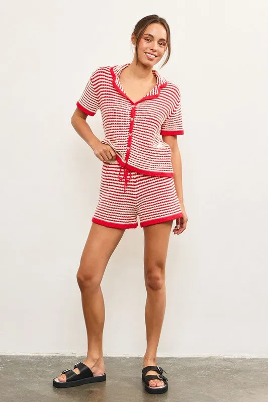 The Tori shorts- Red