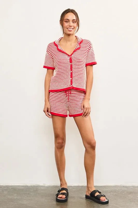The Tori shorts- Red