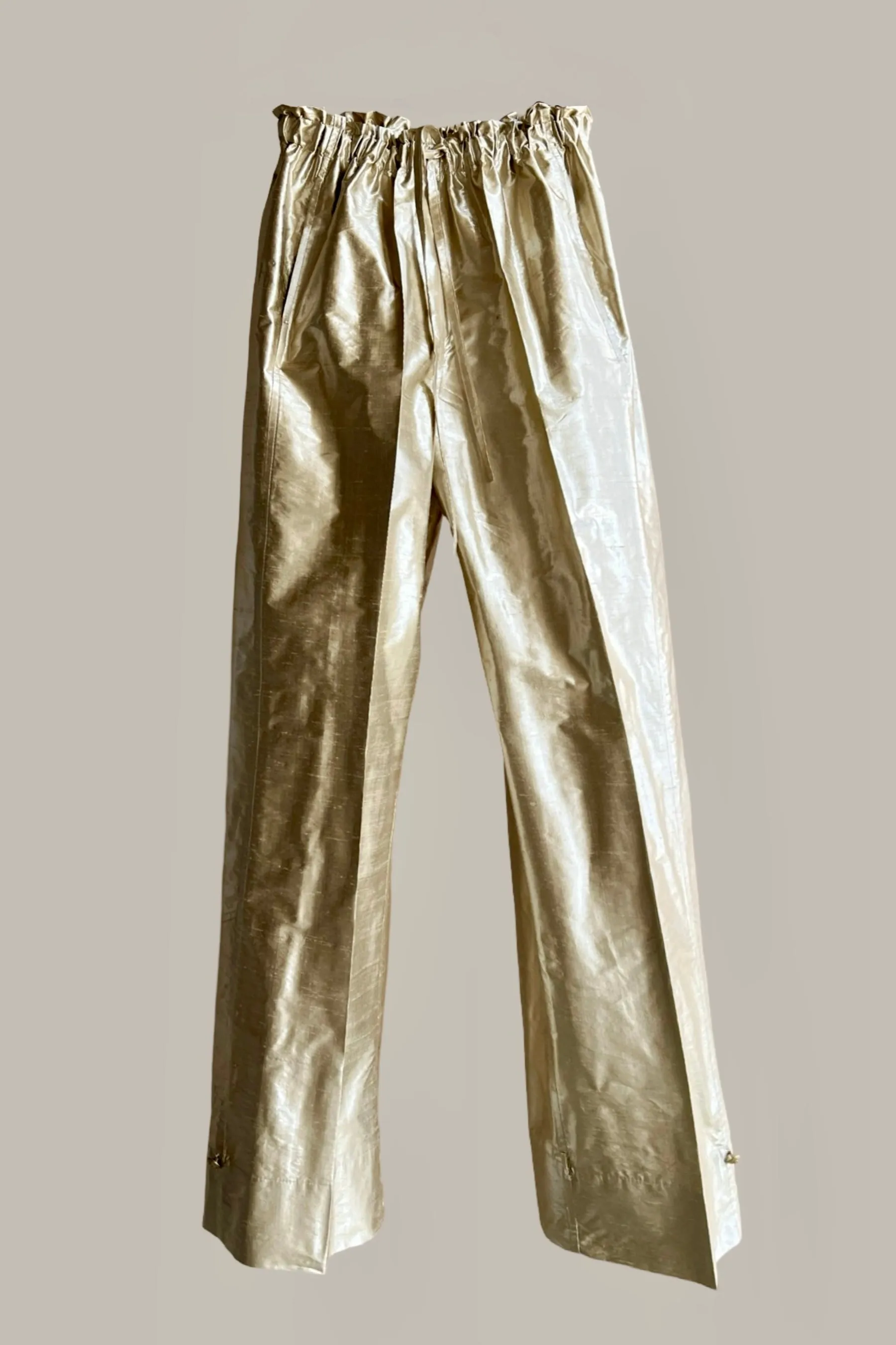 Transformer Trouser Champagne Silk {Made to Order}