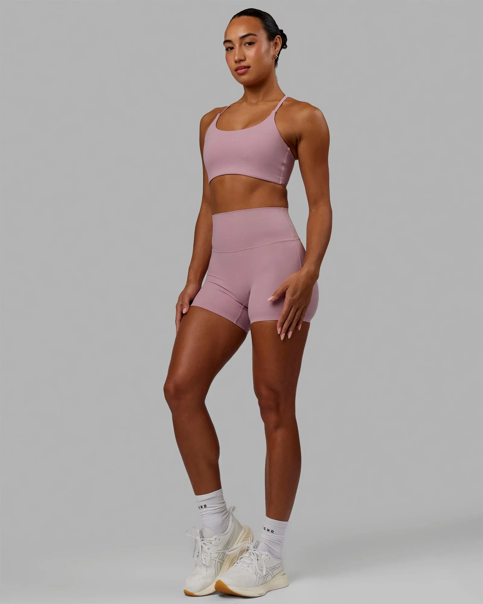 Twist Sports Bra - Cosmetic Pink