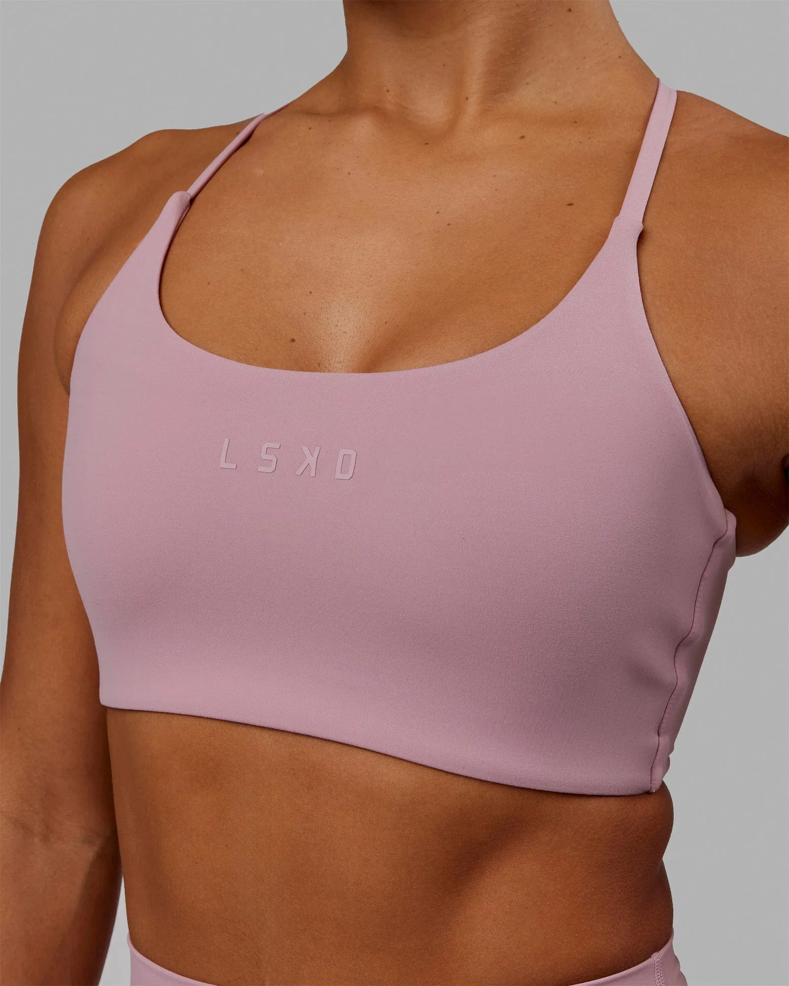 Twist Sports Bra - Cosmetic Pink