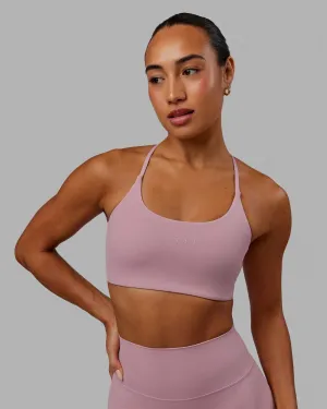 Twist Sports Bra - Cosmetic Pink