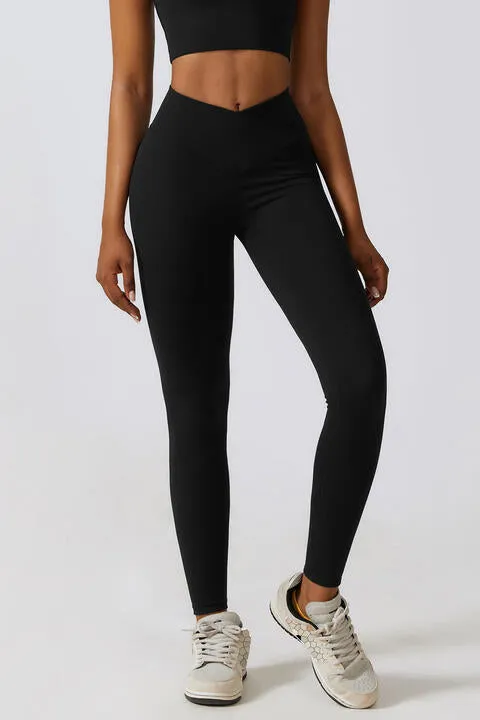 V-Waistband Sports Leggings