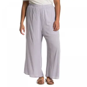 West Kei Plus Size Gauze Wide Leg Pants