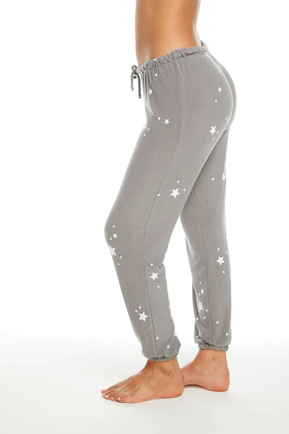 White Stars Joggers