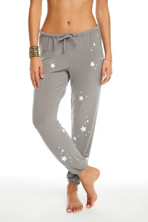 White Stars Joggers