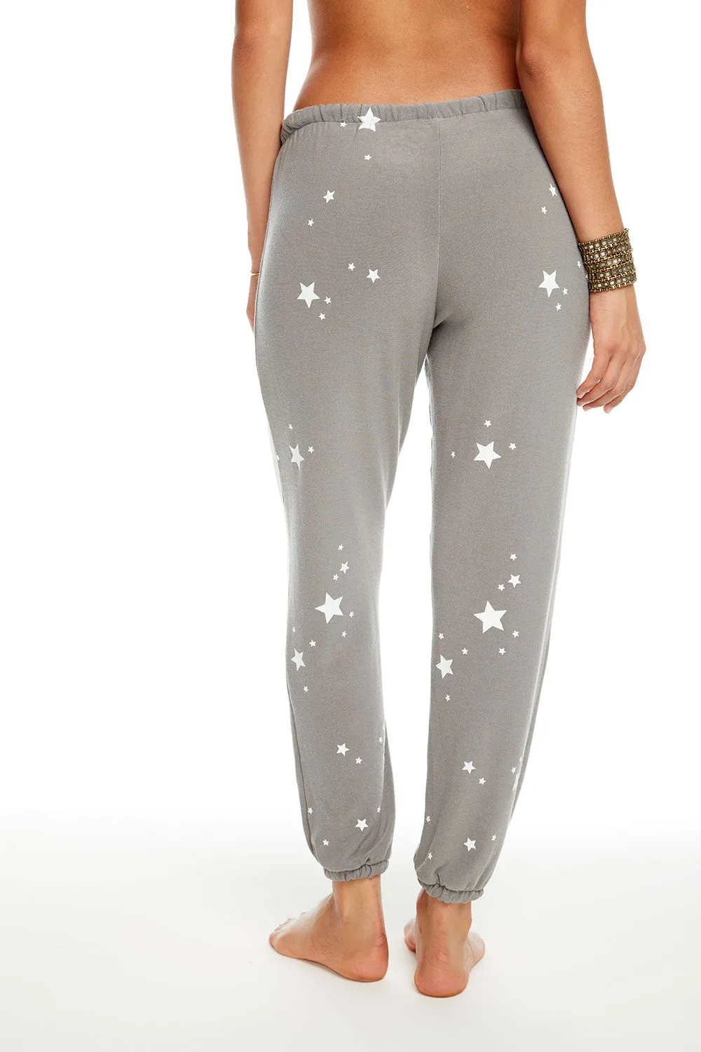 White Stars Joggers