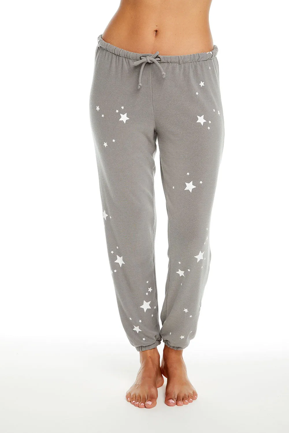 White Stars Joggers