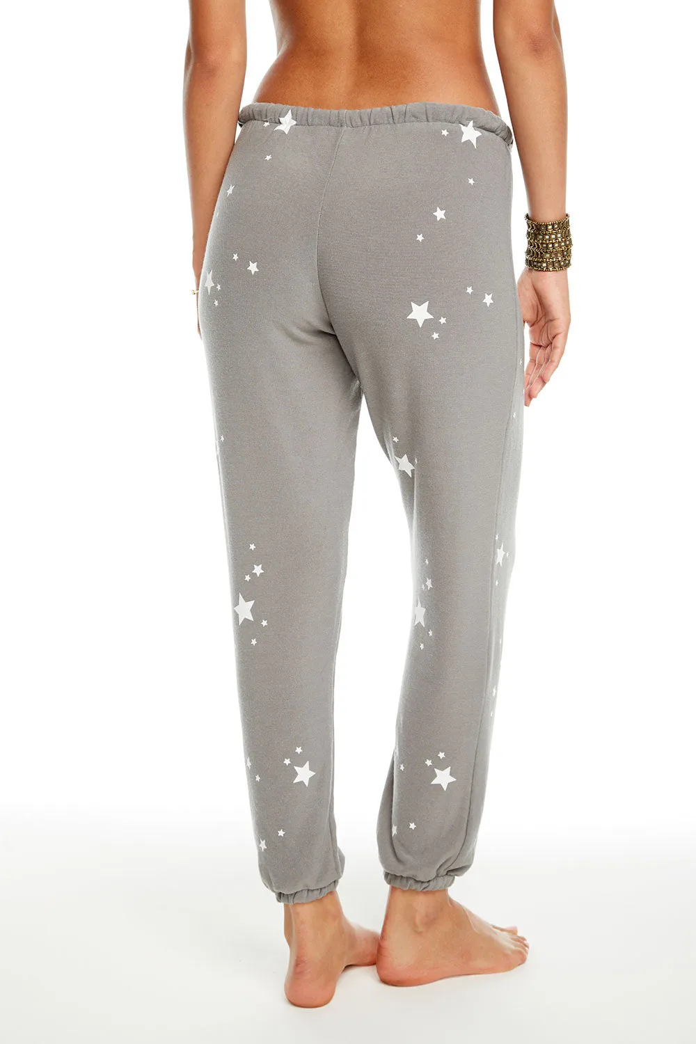 White Stars Joggers