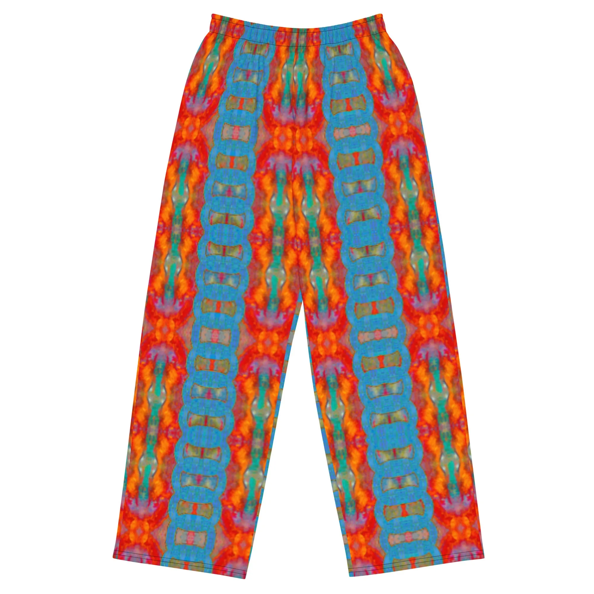 Wide-Leg Pants (Unisex)(Chain Collection) RJSTH@Fabric#12 RJSTHS2022 RJS