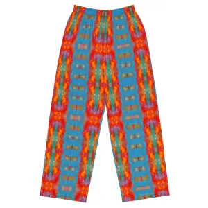 Wide-Leg Pants (Unisex)(Chain Collection) RJSTH@Fabric#12 RJSTHS2022 RJS