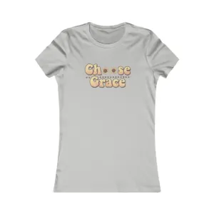 Womens Favorite Tee Choose Grace for Ultimate Comfort
