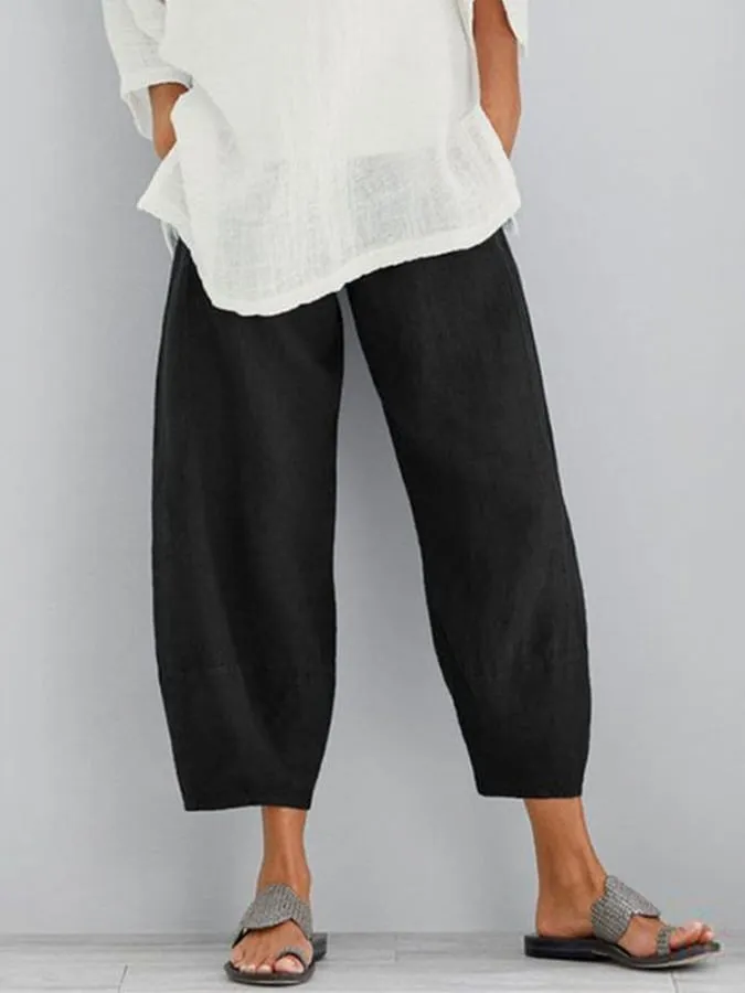 Women's Linen Casual Pants
