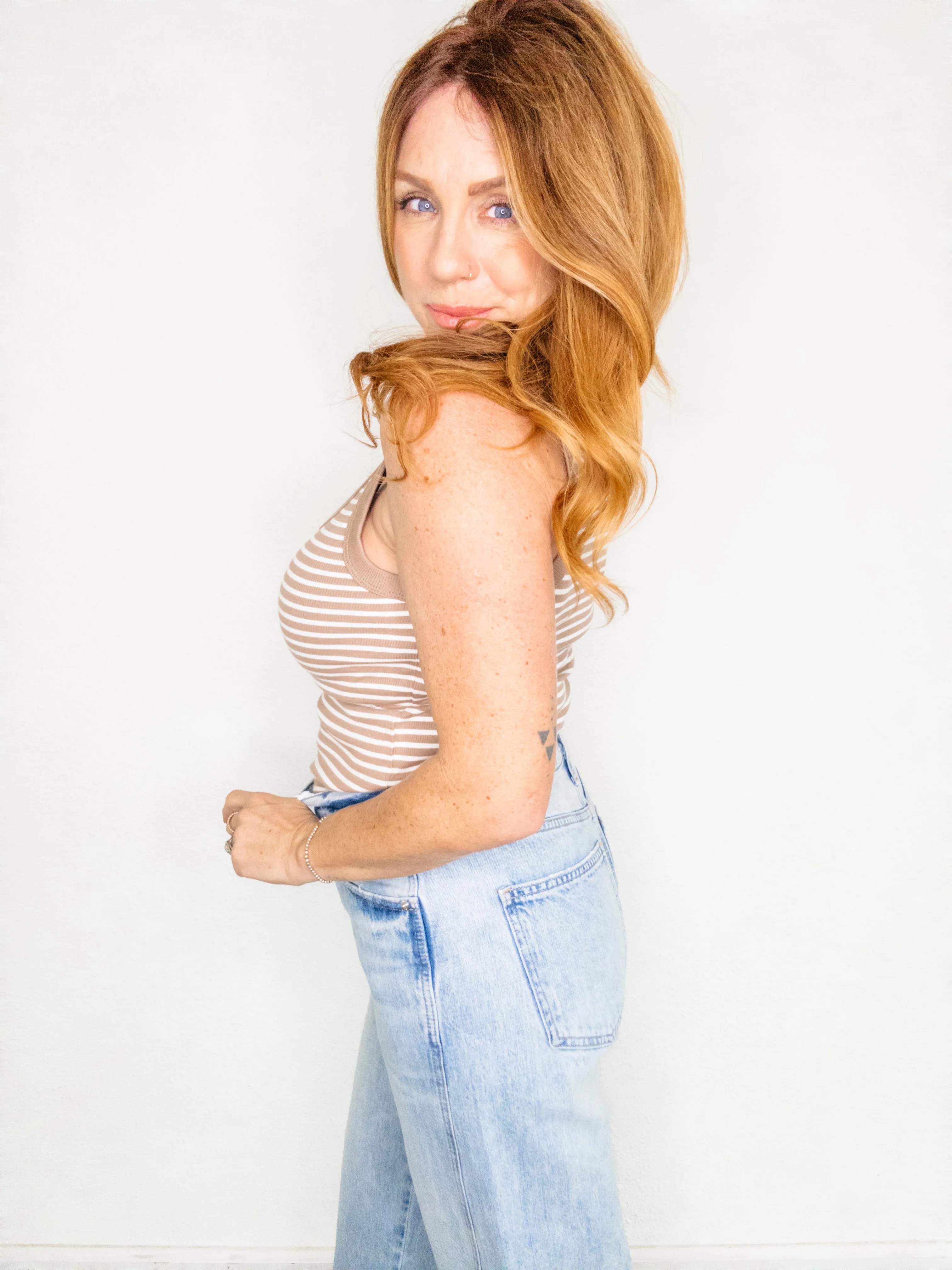 Z Supply Elin Stripe Rib Tank